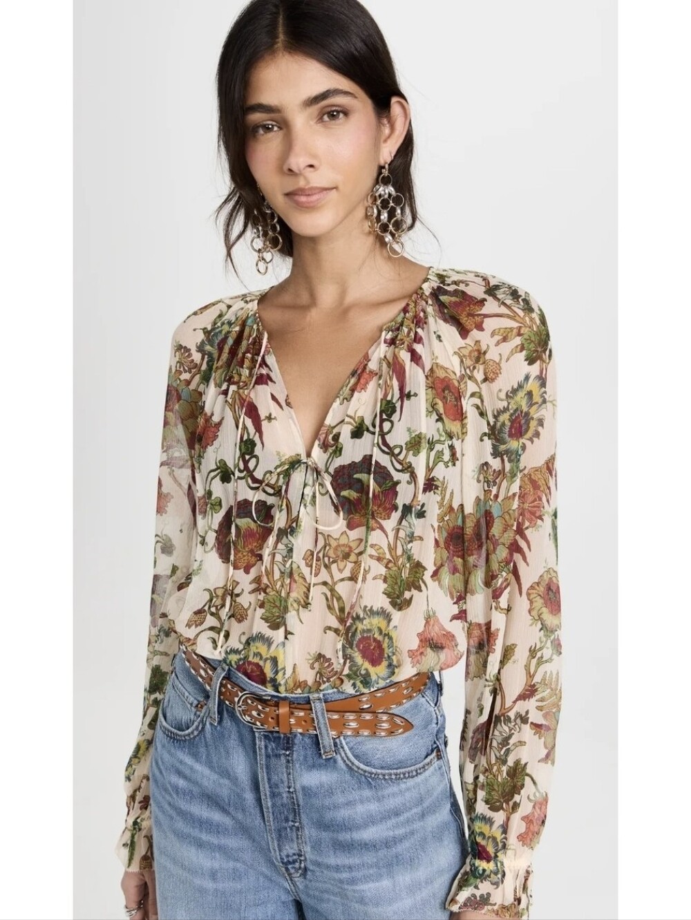 Ulla Johnson Bernadette Silk Blouse